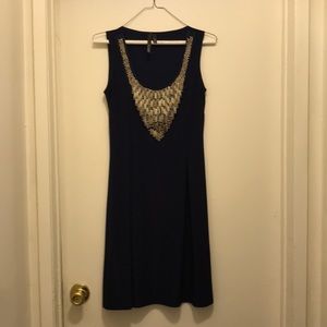 Navy Blue Dress